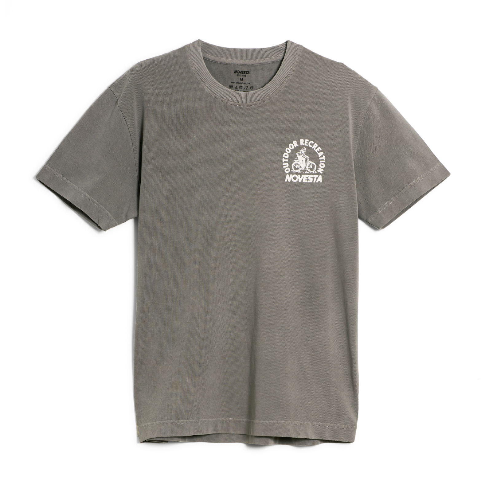 Picture of NOVESTA T-SHIRT BIKER GIRL WMN CHARCOAL