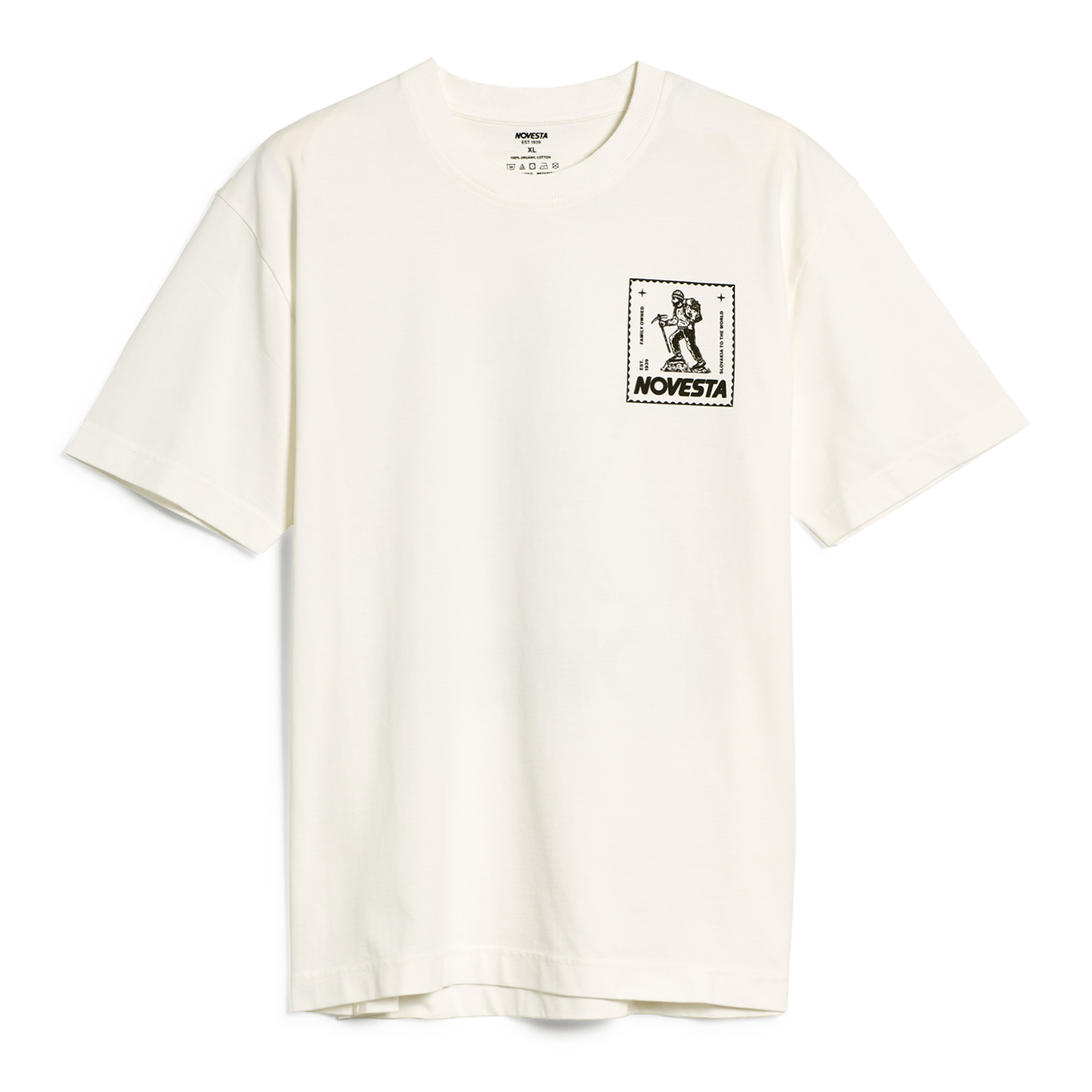 Picture of NOVESTA T-SHIRT HIKER MEN OFF WHITE